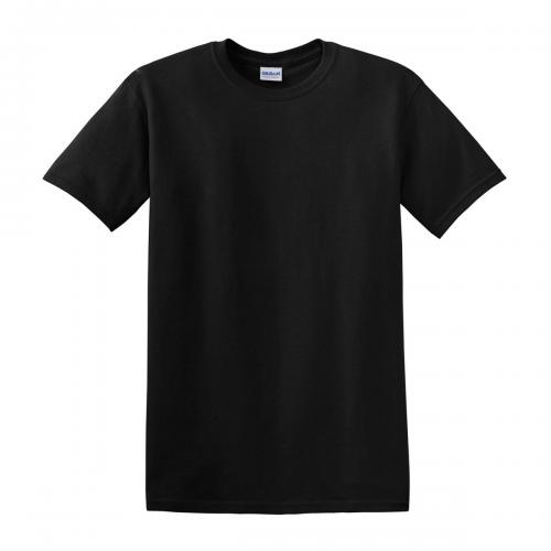 Gildan Heavy Cotton 5.3 oz 100% Cotton T-Shirt Black Medium