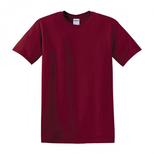 Gildan Heavy Cotton 5.3 oz 100% Cotton T-Shirt Garnet S