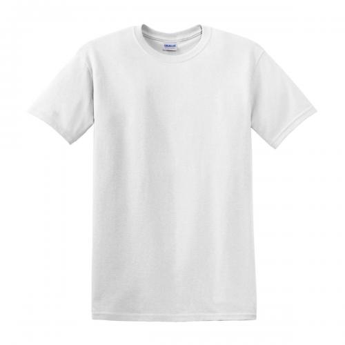 Gildan Heavy Cotton 5.3 oz 100% Cotton T-Shirt White Large