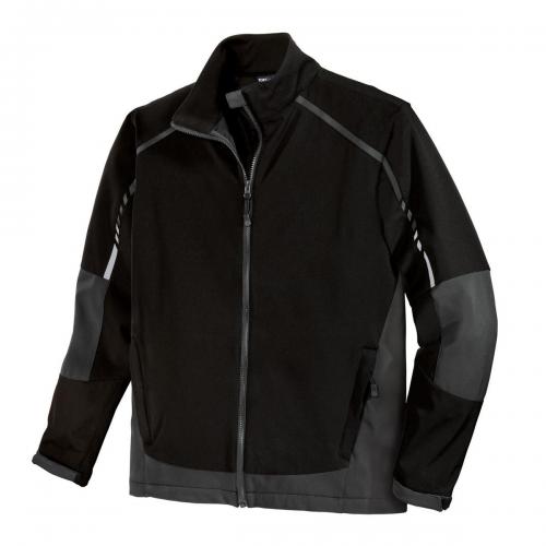 Port Authority Embark Soft Shell Jacket Black/Deep Grey Small