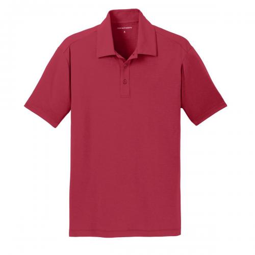 Port Authority Cotton Touch Performance Polo Chili Red Small