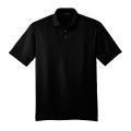 Port Authority Performance Fine Jacquard Polo Black Large